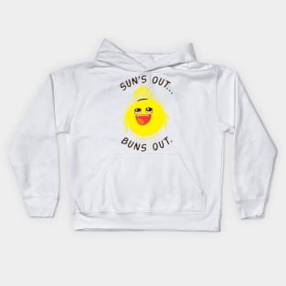 Suns Out… Buns Out. Kids Hoodie